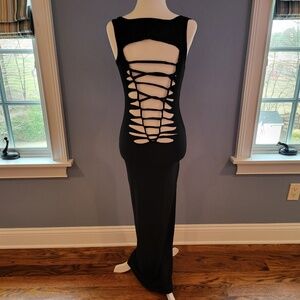 Bubulubu Black Maxi Dress Size S